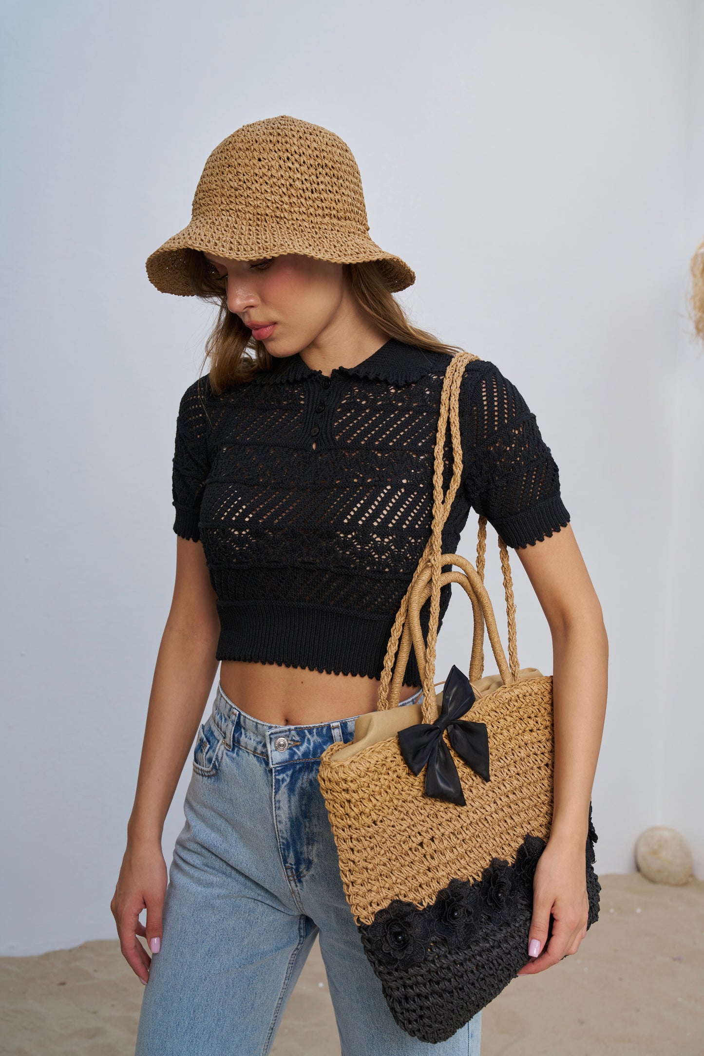 TERESITA Sandy Bow Bag