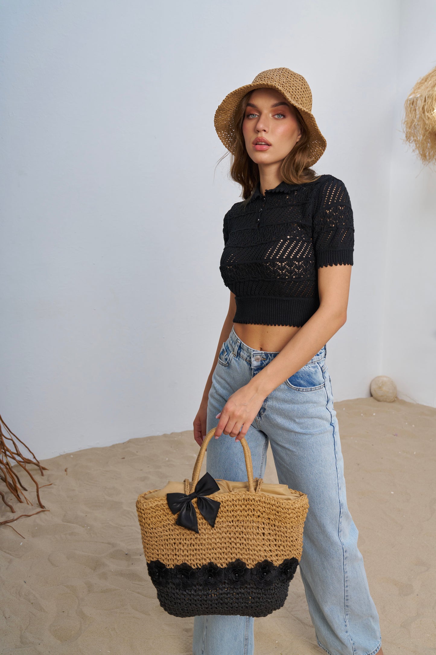 TERESITA Sandy Bow Bag