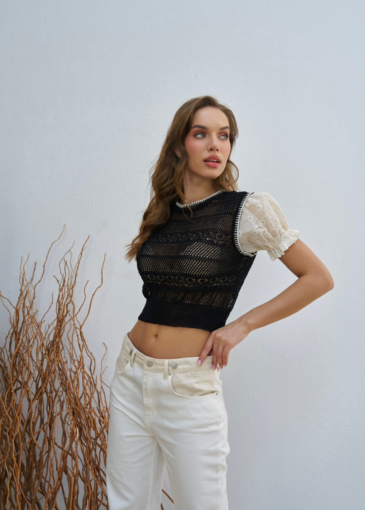 MALMO Fleur Knit T-Shirt